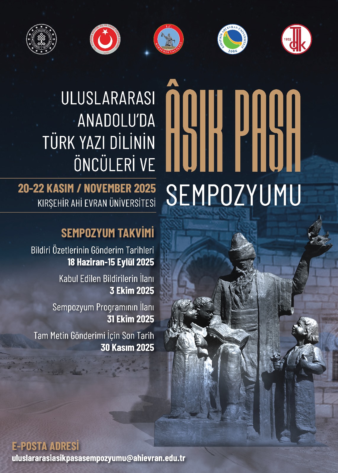 Kırşehir Ahi Evran Üniversitesi Aşık Paşa Sempozyumu
